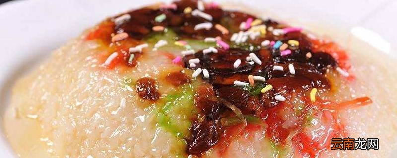 蒸八宝饭用什么米