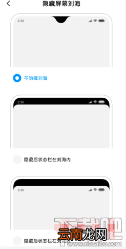 MIUI11屏幕刘海怎么隐藏？MIUI11隐藏屏幕刘海方法