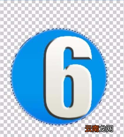 ps制作立体数字按钮的操作方法