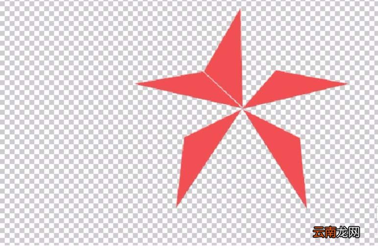 ps绘制立体发光红色五角星的操作方法
