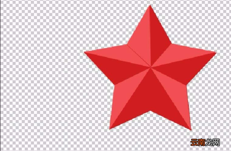 ps绘制立体发光红色五角星的操作方法