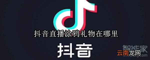 抖音直播涂鸦礼物在哪里
