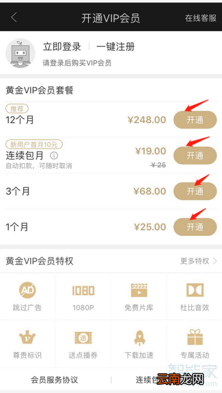 爱奇艺苹果手机怎么开通vip会员