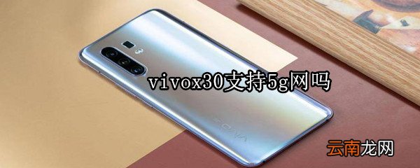 vivox30支持5g网吗
