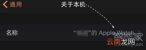 苹果手表怎么改名字