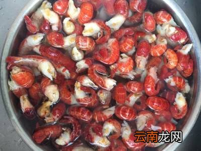 小龙虾尾怎么清洗