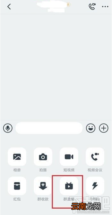 钉钉观看直播怎么说话?