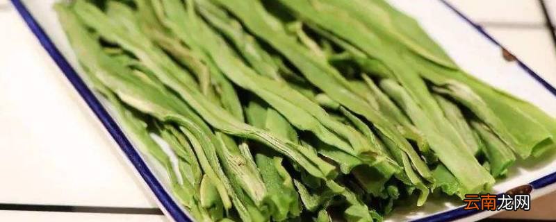 贡菜干要泡多久