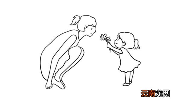 母亲节的简笔画的教程是什么