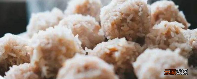 做雪花丸子需要什么材料
