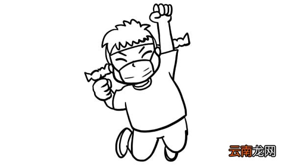 抗击肺炎简笔画教程 抗击肺炎简笔画