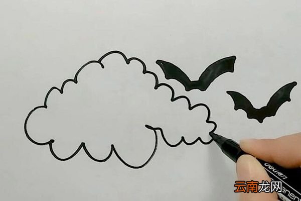 蝙蝠月亮简笔画 蝙蝠月亮在怎么画