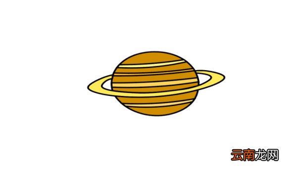 土星简笔画 土星简笔画怎么画