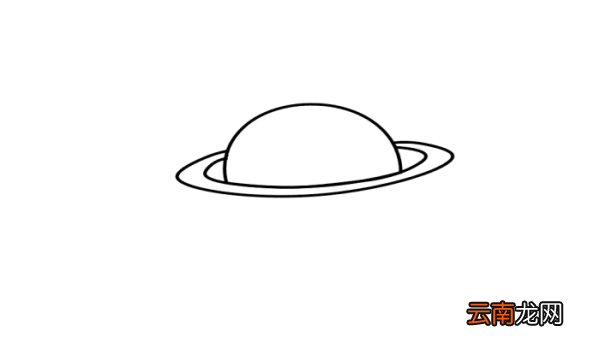 土星简笔画 土星简笔画怎么画
