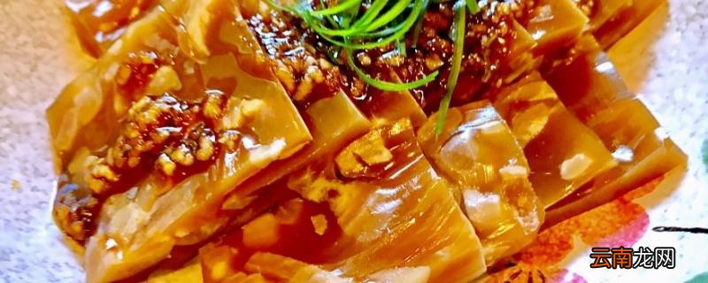 肉皮冻能放冰箱冷冻吗