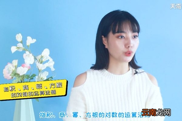 对数运算法则 对数公式运算法则
