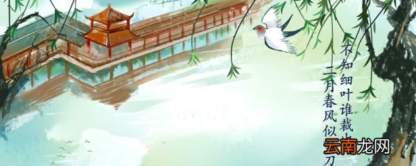 碧玉妆成一树高的诗意 碧玉妆成一树高全诗解释