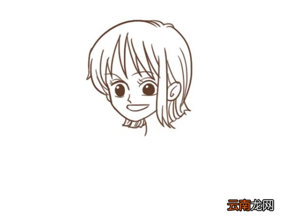 娜美简笔画