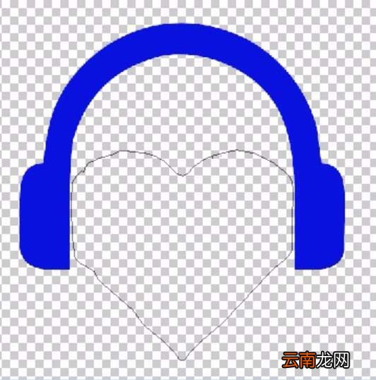 ps制作带心跳耳机图标的操作过程