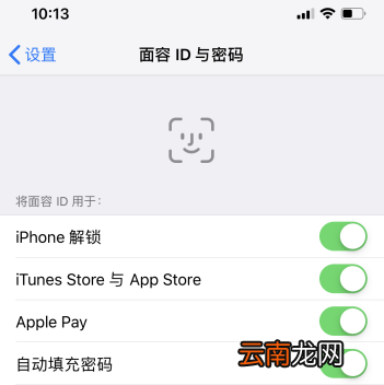 苹果11怎么设置面容解锁