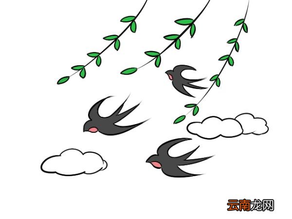 春天来了简笔画 春天来了怎么画