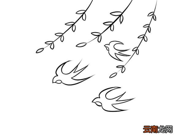 春天来了简笔画 春天来了怎么画