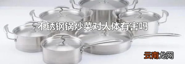 不锈钢锅炒菜对人体有害吗