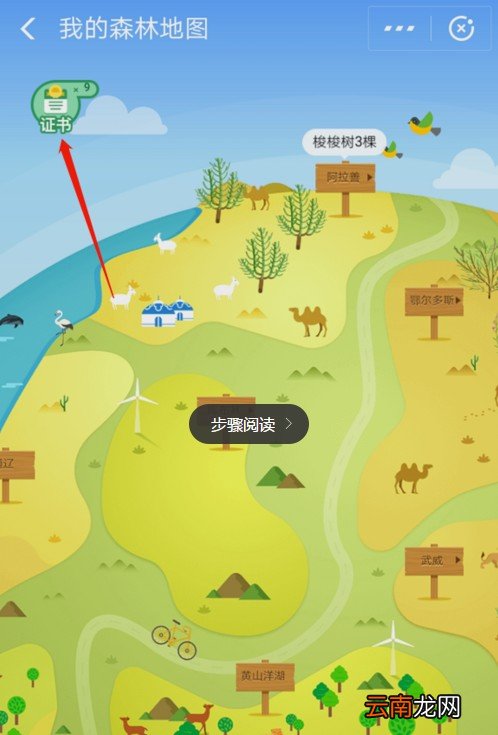 支付宝蚂蚁森林首页小鹿获取方法