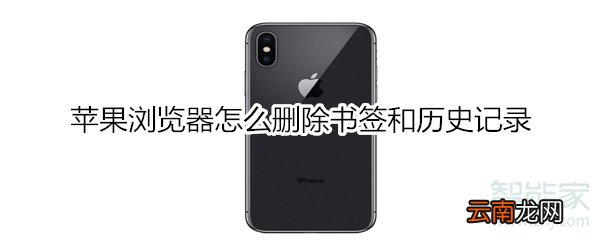 苹果浏览器怎么删除书签和历史记录