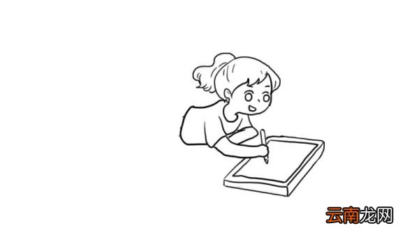 小女孩简笔画画法小女孩简笔画教程