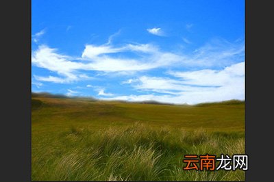 PhotoShop把天空变为蓝天白云的操作教程