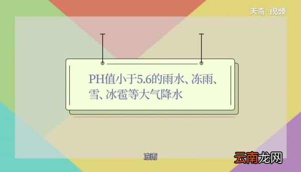 酸雨形成的主要原因是什么为什么形成会酸雨