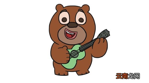 熊二简笔画 熊二简笔画画法