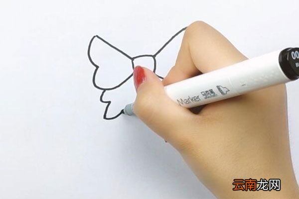 领结简笔画