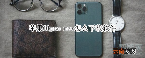 苹果11pro max怎么下载软件
