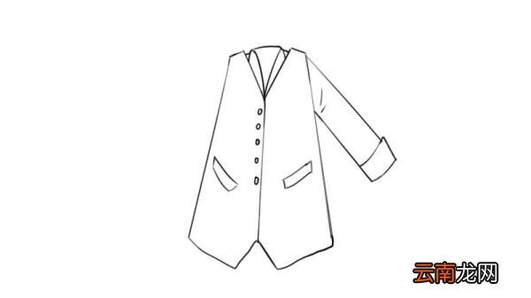 医生衣服简笔画教程医生衣服简笔画画法