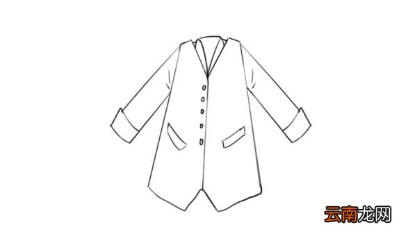医生衣服简笔画教程医生衣服简笔画画法