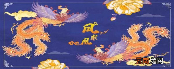 《凤求凰》全诗赏析司马相如凤求凰原文
