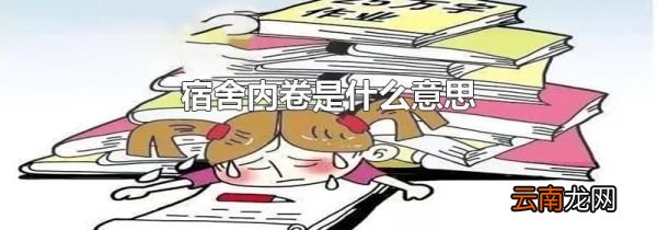 宿舍内卷是什么意思