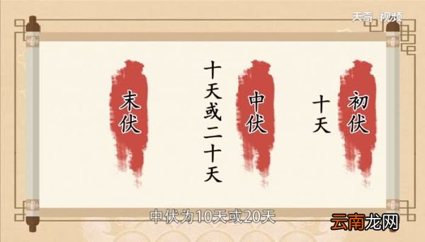 数伏是小暑和大暑之间吗 小暑大暑和数伏天有什么区别