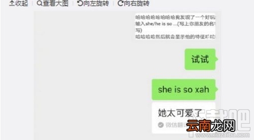 微信she is so是什么梗？she is so+名字缩写玩法介绍