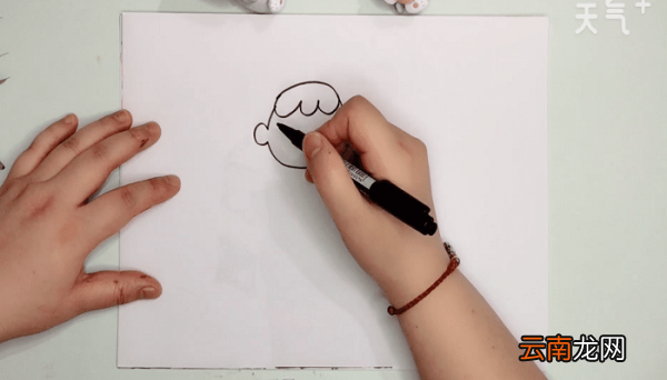 可爱小孩戴口罩简笔画 可爱小孩戴口罩简笔画怎么画