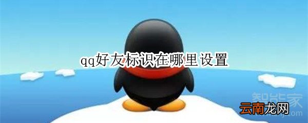 qq好友标识在哪里设置
