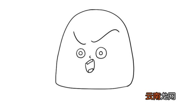 小人表情包简笔画