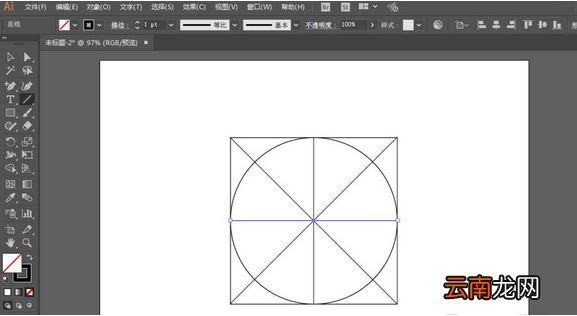 Adobe illustrator制作定位图标的操作步骤