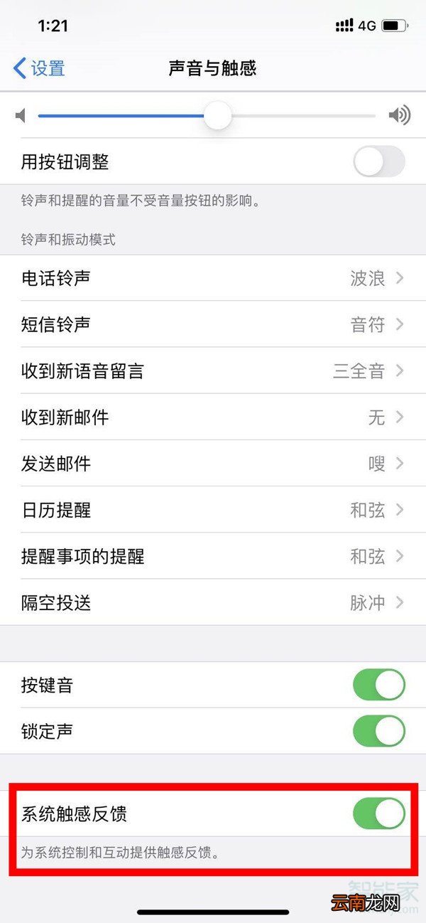 苹果手机按键震动怎么关闭