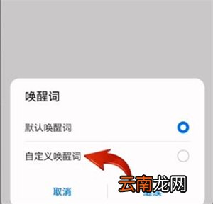 华为小艺怎么改名字
