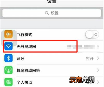 苹果手机网络连接不上怎么回事