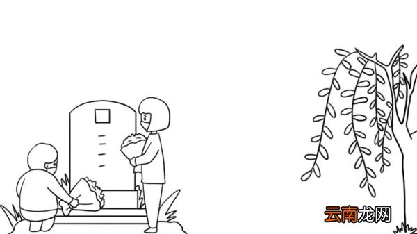 清明时节手抄报内容步骤怎么画