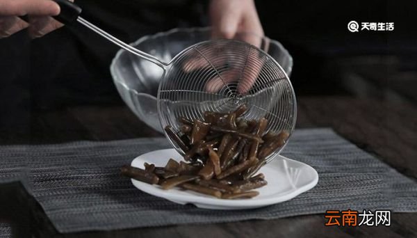海笋怎样才能去掉腥味和粘水 海笋去掉腥味的方法